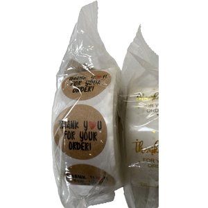 Thank You For Your Order Stickers 2 Rolls